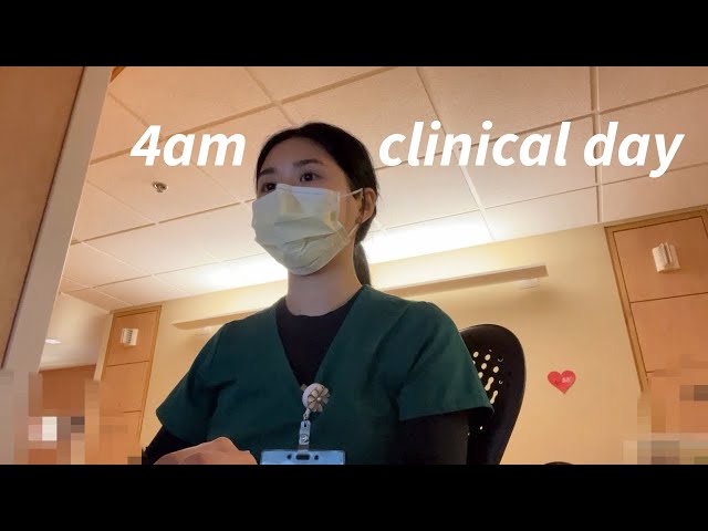 4am realistic nursing clinical day routine