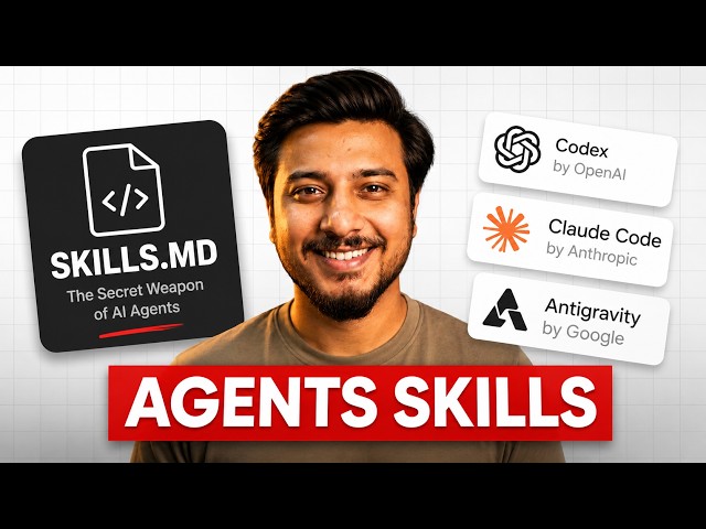 SKILLS.MD Explained: The Secret Behind Claude Code, Codex & AI Coding Agents