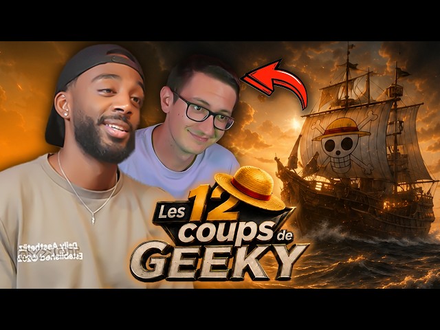Le QUIZ One Piece le plus DIFFICILE de France | LES 12 COUPS DE GEEKY (ft. Levaran)