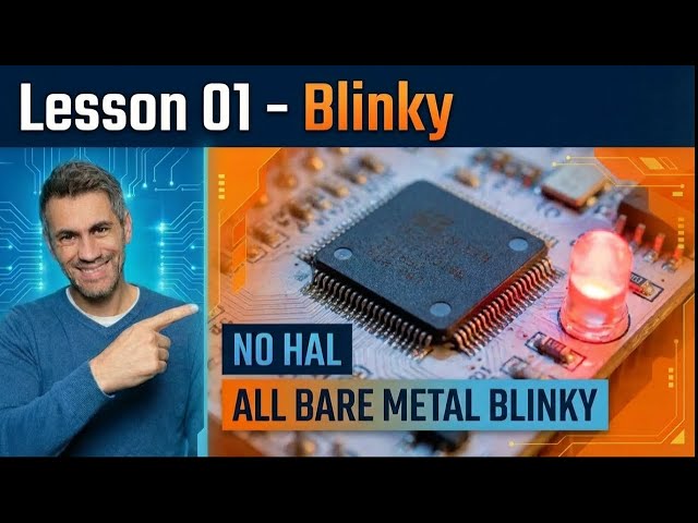 I turned all GPIO Pins ON | STM32 NO HAL BARE METAL