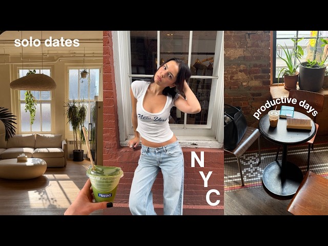 living alone in nyc | a realistic week in my life!
