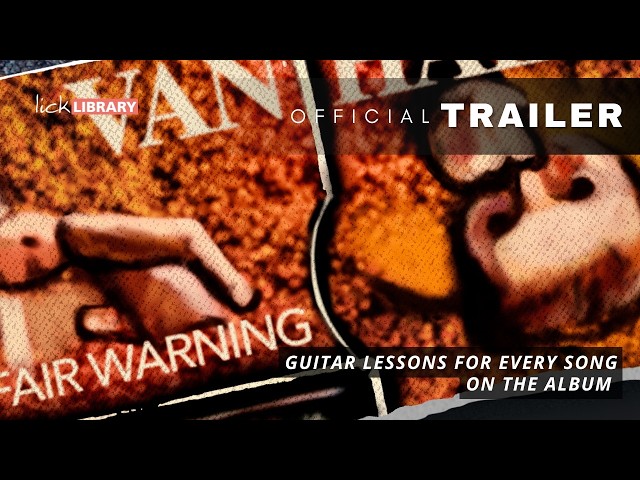 Van Halen - Fair Warning | Classic Album Guitar Course | Licklibrary