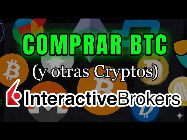 🚀 Cómo comprar BITCOIN en INTERACTIVE BROKERS 2026 | Comprar Criptos en IBKR
