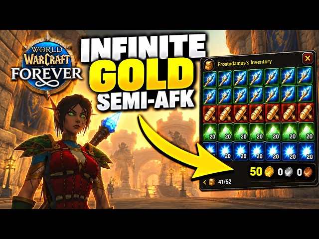 How I Made 50 Gold at Lvl 20 - WoW Forever