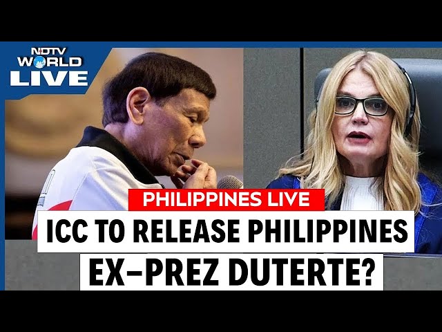 Rodrigo Duterte Trial LIVE | Duterte Trial | Philippines News LIVE | Duterte News Today