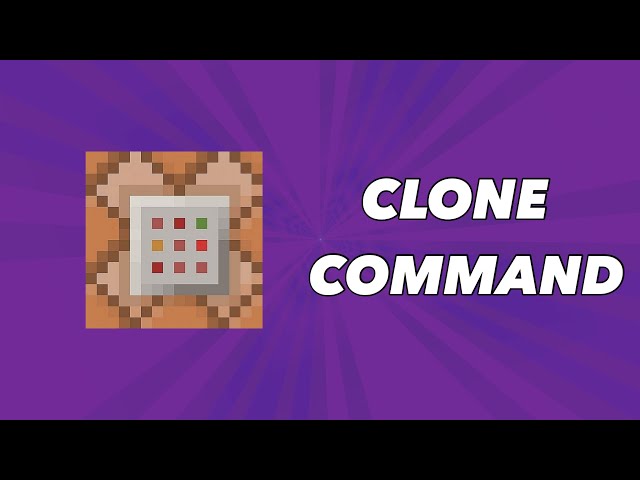 How to Use The CLONE Command - Refilling Chests - Bedrock And Java