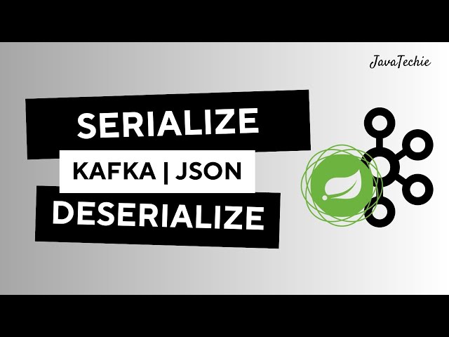 Spring Boot | Apache Kafka JSON Serialization & Deserialization Example | JavaTechie