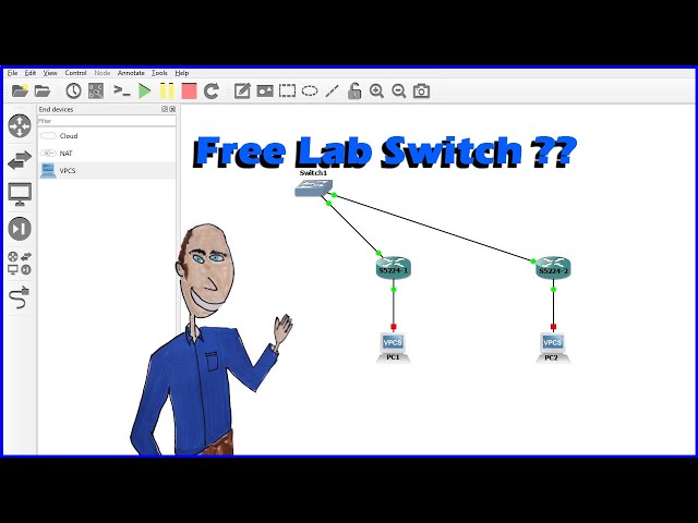 Free Lab Switches - GNS3 and VMware Setup Guide