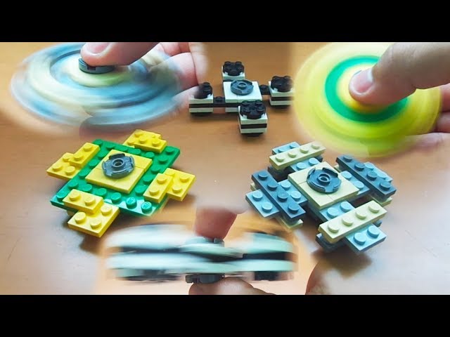 Lego Spinners | Build your own design (Mr :P)