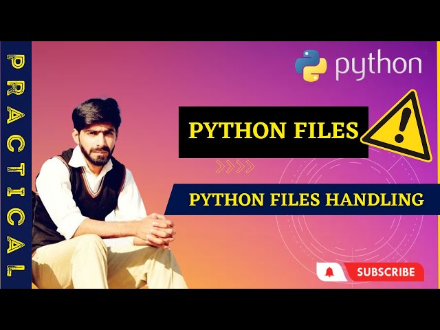 Python Files | Python Coping Files exercise | Python file handling | Python for absolute beginners