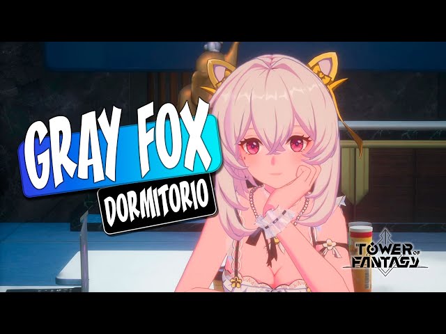 Dormitorio de Vulpina Gris, Gray Fox | Tower of Fantasy