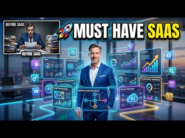10 Must-Have SaaS Tools for Entrepreneurs in 2026 | Essential Software to Grow Your Business