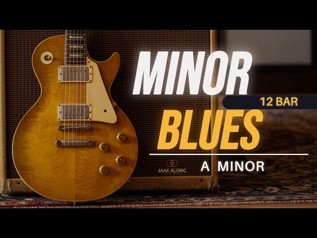 Minor Blues Backing Track  in A minor | 12 Bar Blues