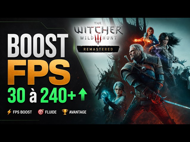 [2026] The Witcher 3 Remastered – Best FPS & Visibility Settings: The ULTIMATE PC Guide!