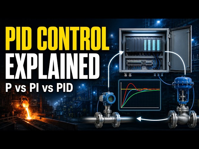 PID Control Explained: P vs PI vs PID in PLC Systems