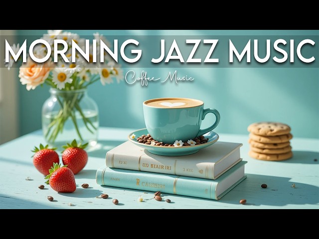 Morning Jazz Music ☕ Positive Bossa Nova, Smooth Jazz & Relaxing Cafe Music for Studying and Working