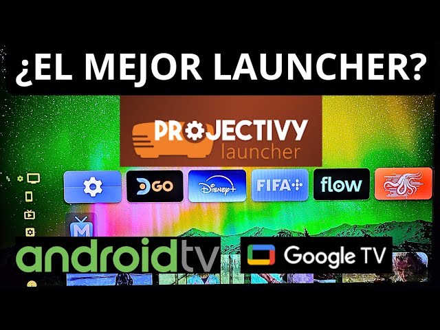 How to INSTALL Projectivy Launcher on ANDROID TV and GOOGLE TV | Default Launcher