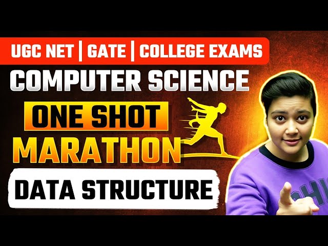 Complete Data Structure in One Shot | UGC NET Computer Science | Computer Science by Aditi Ma'am