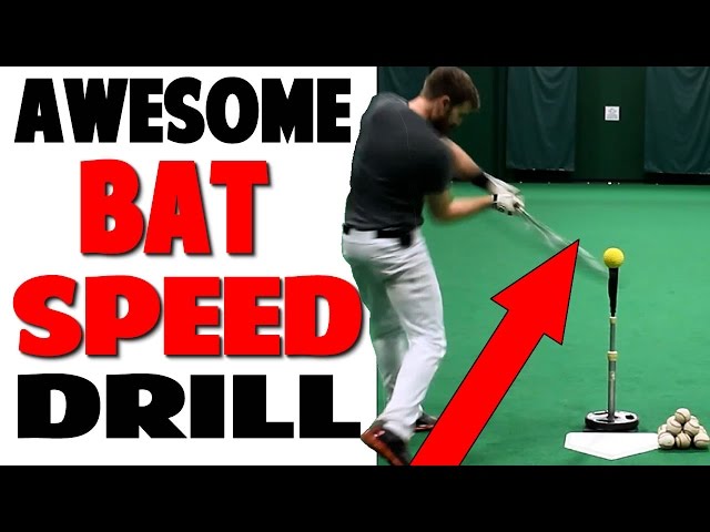 Increase Bat Speed With Awesome Drill | Baseball Hitting (Pro Speed Baseball)