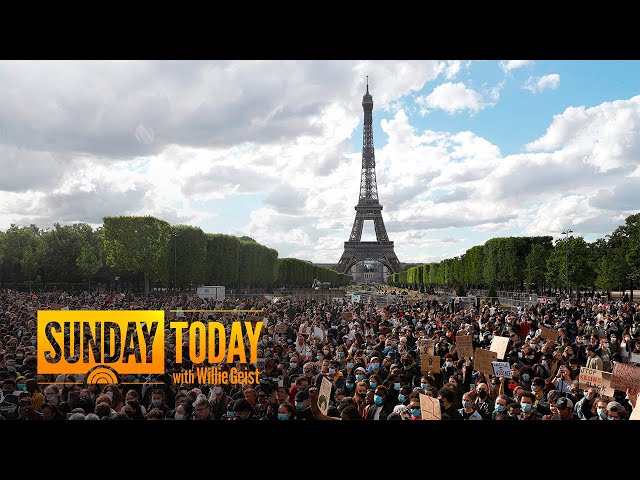 Protests For George Floyd Spread Around The World | Sunday TODAY