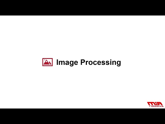 Computer Vision Basics & Image Processing | Electrical Training