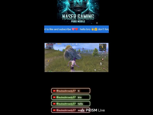 PUBG mobile❤️ new update 4.6.0 live streaming ❣️naser gaming