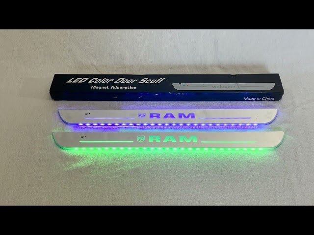 LED Color Door Scuff - Ram