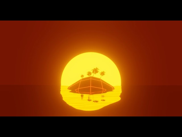 Island Animation Background Loop COPYRIGHT FREE