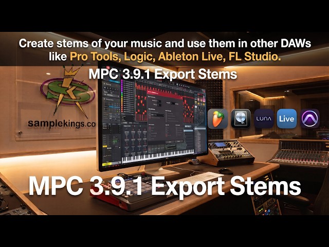 MPC 3.9.1 DESKTOP BETA: PADS TO TRACKS TO STEMS | PRO WORKFLOW!