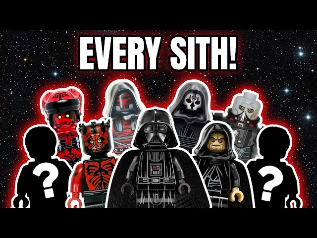 I Collected EVERY Sith in LEGO...