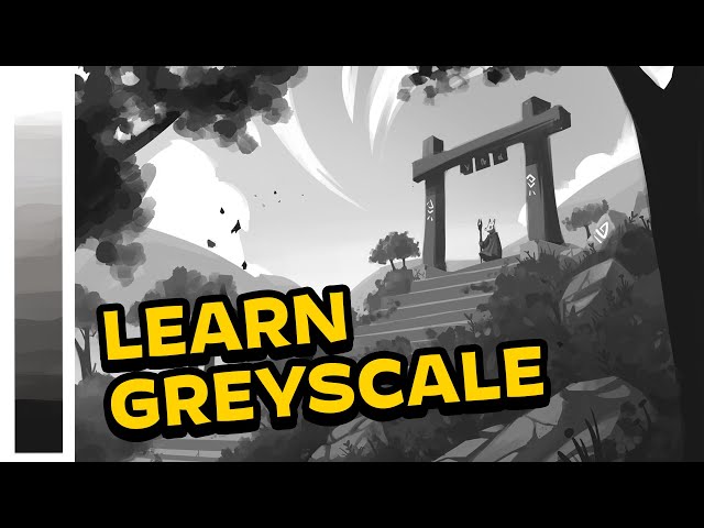 Learn how to PAINT in GREYSCALE! (Values) | TUTORIAL