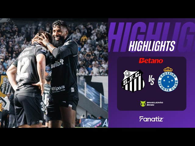 Santos vs. Cruzeiro 2-1 I Game Highlights I Brasileirão 2026