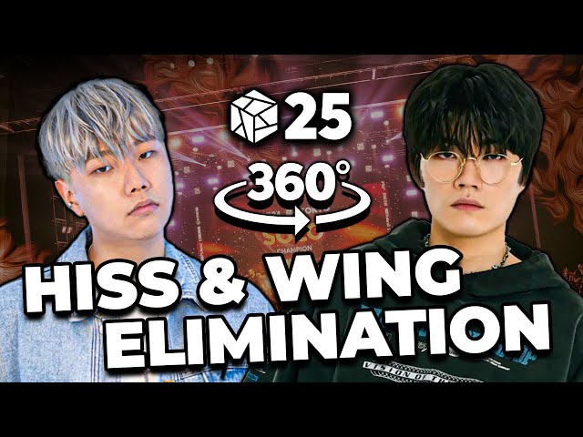 HISS & WING 🇰🇷 | GRAND BEATBOX BATTLE 2025 | Tag Team Elimination | 360° VIDEO