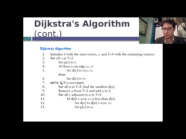 CIS 2168 Flipped - Dijkstra's Algorithm Analysis