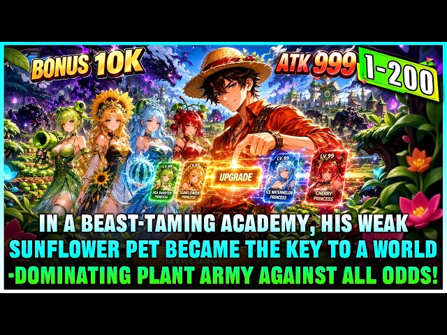 Everyone Mocked the Boy's Plant System, Until His Plants Became Human Girls and Shocked Them All!