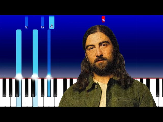 Noah Kahan - Dashboard (Piano Tutorial)