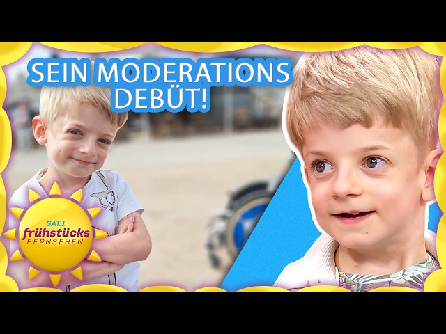 Phillips Traum: Moderator sein und eine Karriere vor der Kamera! | SAT.1 Frühstücksfernsehen