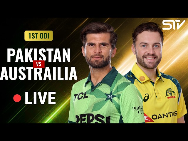 Live | Pakistan vs Australia | Match 01 | ODI Series 2026 | PCB | M9J1H