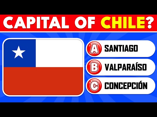Are You A TRUE CHILEAN? 🇨🇱 | Test Your Knowledge | 40 Questions | The Quiz Zone