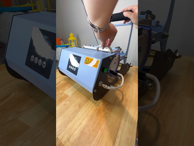 How to sublimate a mug in a tumbler press #sublimation #sublimationtutorial #sublimate