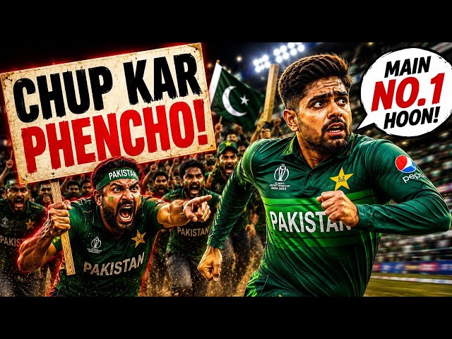 Babar azam is greater than virat kohli -austraki thrash pakistan in second odi  📱