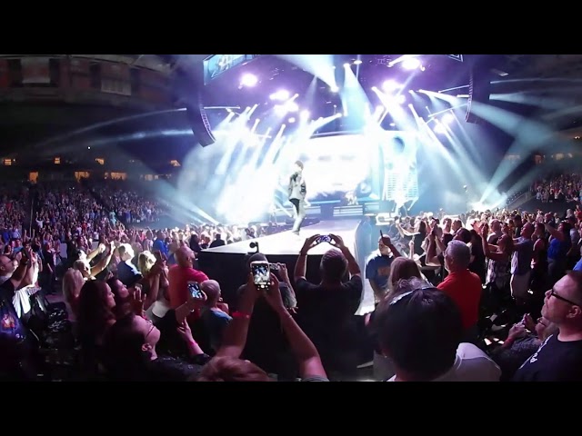 4k 360- Def Leppard Concert Knoxville, TN Thompson-Boling Arena not stadium tour 2018