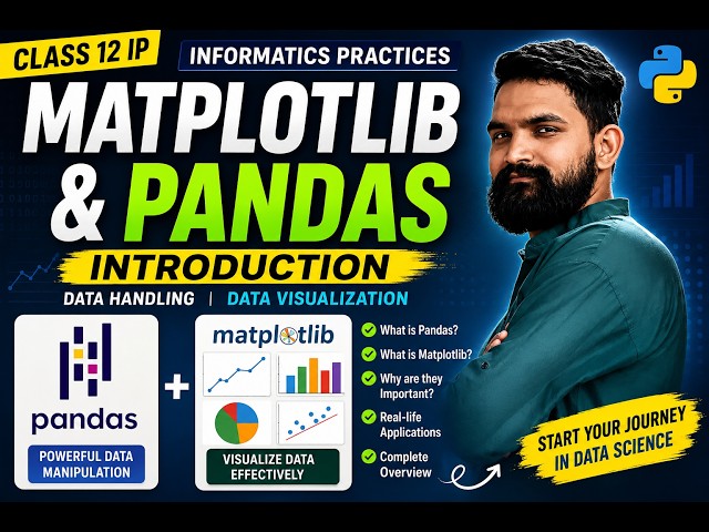     Introduction to Pandas Library & Matplotlib 