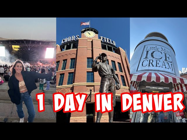 1 Day in Denver, Colorado! Red Rocks, Union Station & More