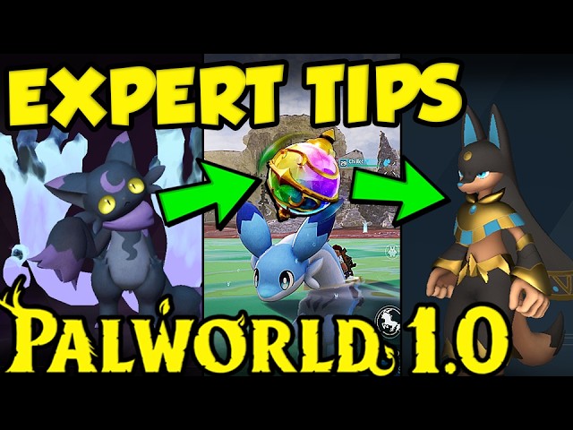 THE MOST UNBELIEVABLE EXPERT PALWORLD 1.0 TIPS AND TRICKS!