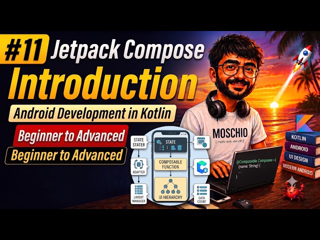#1 Jetpack Compose Introduction | Android Development in Kotlin | Beginner to Advanced