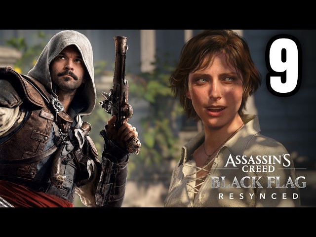ASSASSIN'S CREED BLACK FLAG RESYNCED [GAMEPLAY EN 4K – EP 9] A SHIPWRIGHT FOR THE JACKDAW...