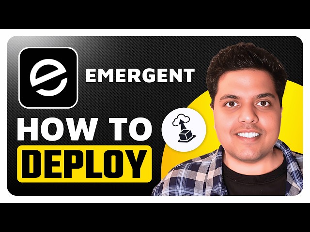 How To Deploy on Emergent AI Website Builder (Step By Step)