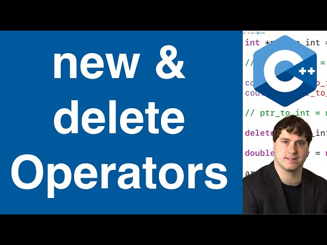 new & delete Operators For Dynamic Memory Allocation | C++ Tutorial