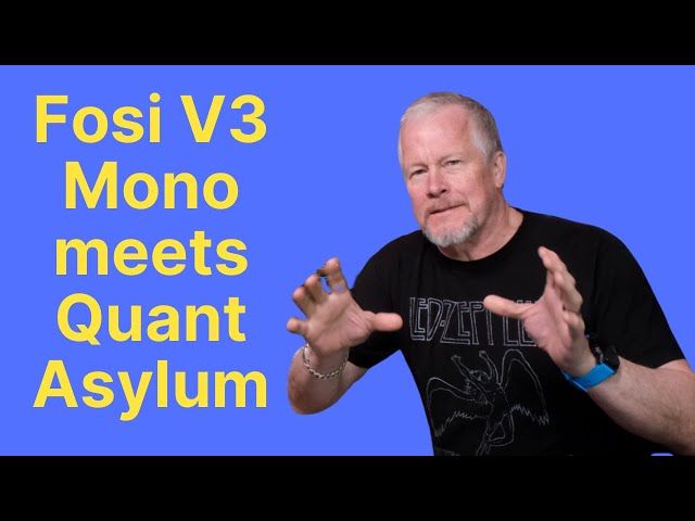 Fosi V3 Mono Amplifier meets Quant Asylum Analyzer #QA403 #QA401 #THD #TPA3255 #Bodeplot